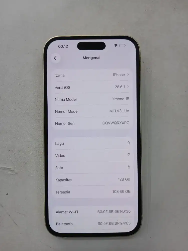 IPHONE 15 INTER 128GB