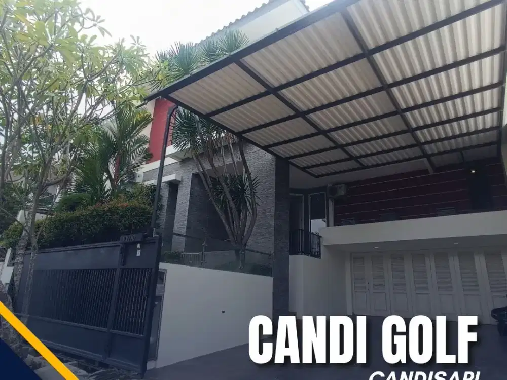 Rumah Mewah Full Furnish di Candi Golf