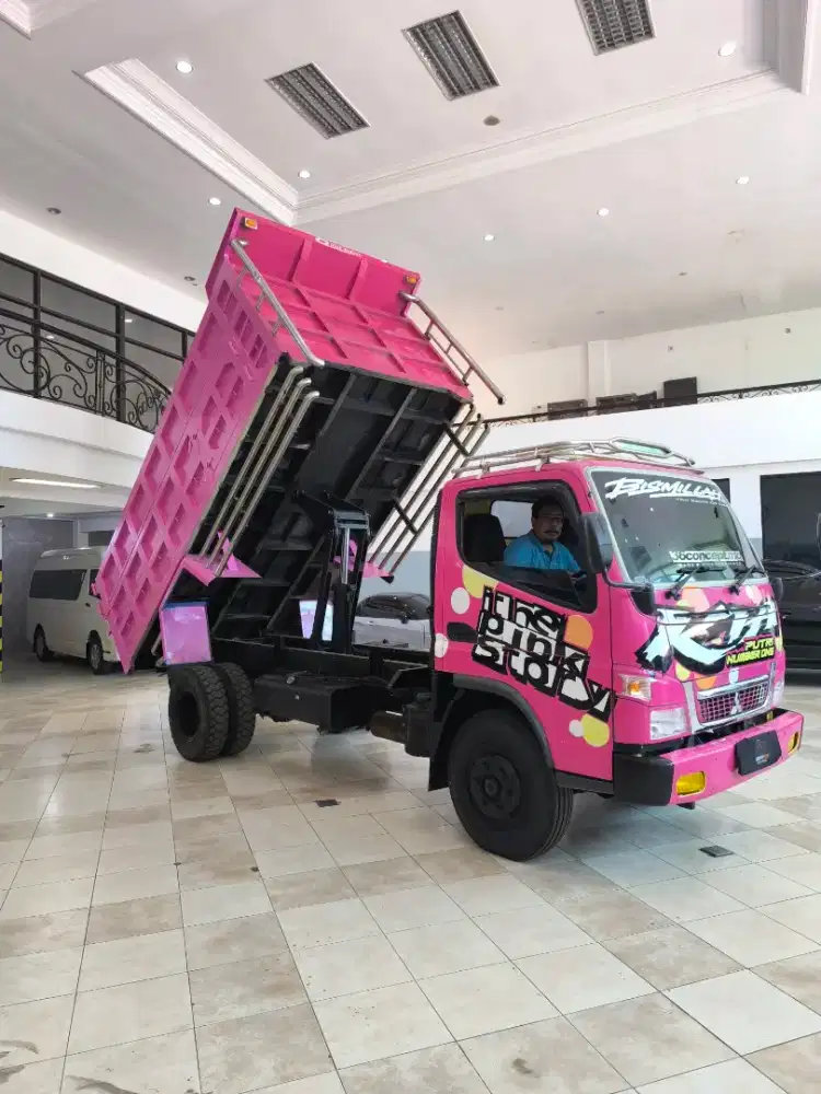 Canter FE75HDX Th2023 Dump Truk Antik!