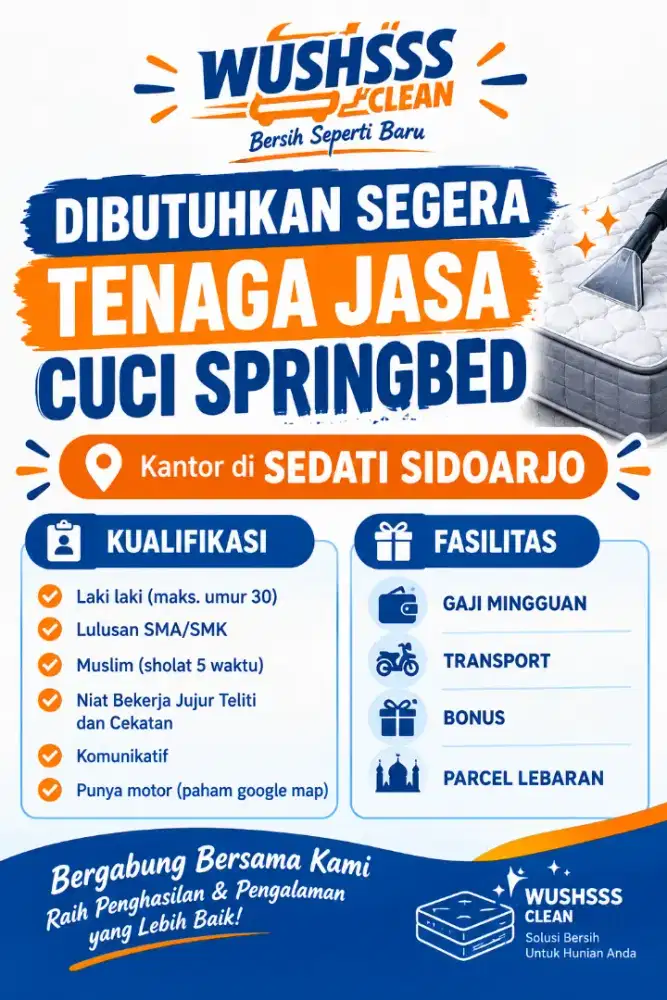 Tenaga Cuci Sofa
