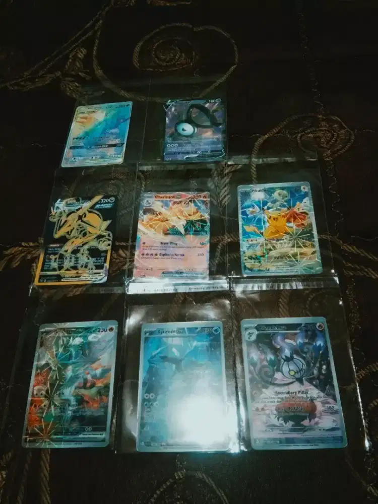 Kartu pokemon(non ORI)alias kw ya