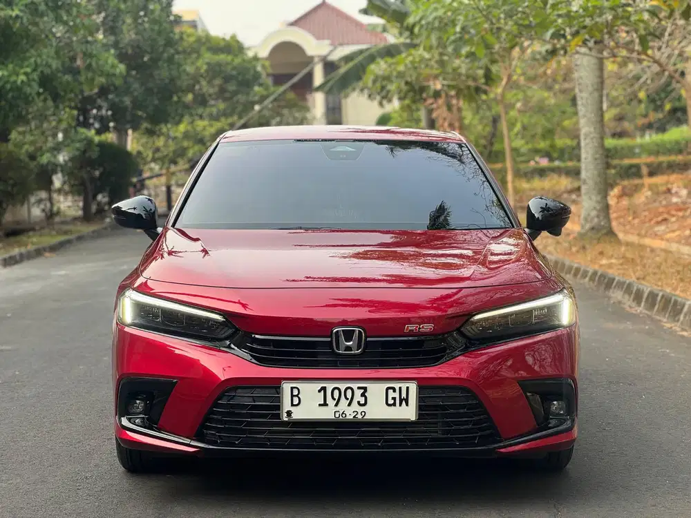 Honda Civic 1.5 Turbo RS Sensing CVT 2023 Ignite Red Metallic