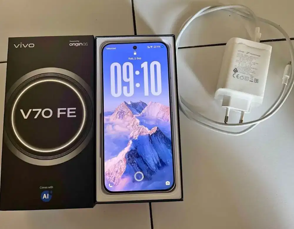 VIVO V70 FE 5G 8/256 fulset ori bawan