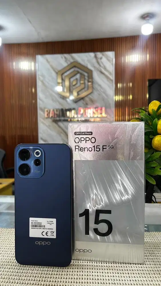 Oppo Reno 15F 5G 8 Gb/ 256 Fullset Mulus Bergaransi Panjang