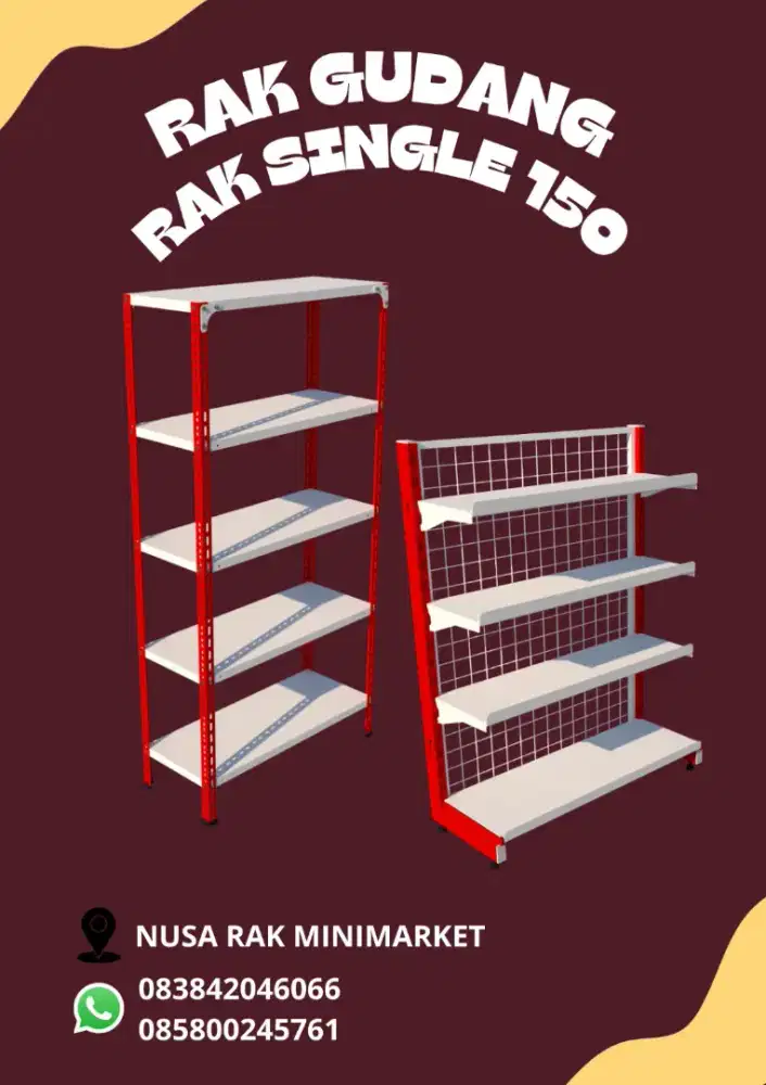 RAK GUDANG dan RAK SINGLE 150