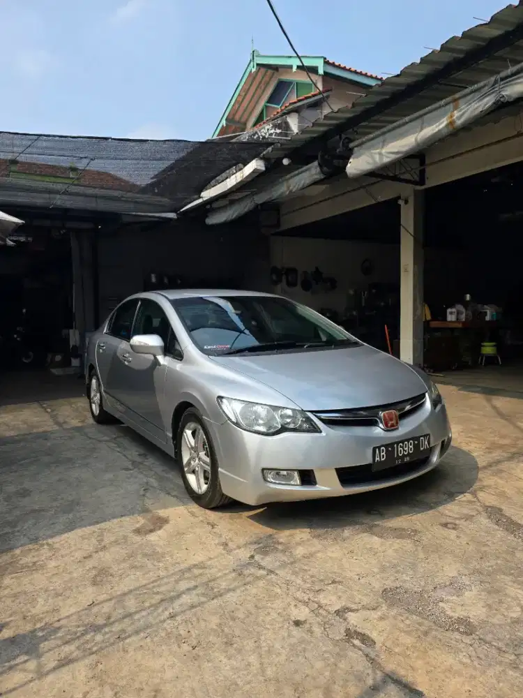 Civic FD2 2.0 2007 Silver on blue
