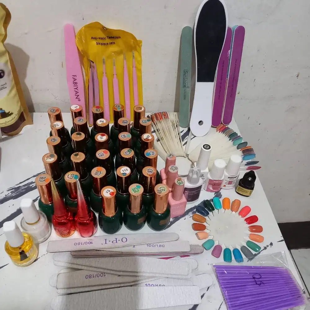 paket kutek & perawatana kuku untuk salon