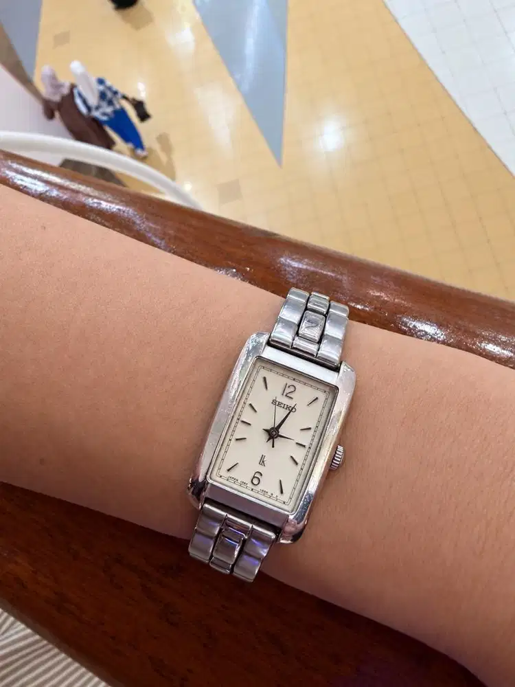 SEIKO TANK LUCIA SECOND (ASLI JEPANG, NO BOX)