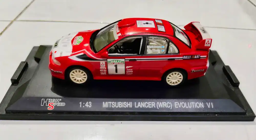 Mitsubishi Lancer EVO VI WRC skala 1:43 Mithsubishi