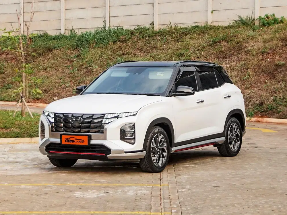 [Tdp40jt] HYUNDAI CRETA PRIME BLUELINK AT 2022 / 2023 PUTIH TWO TONE