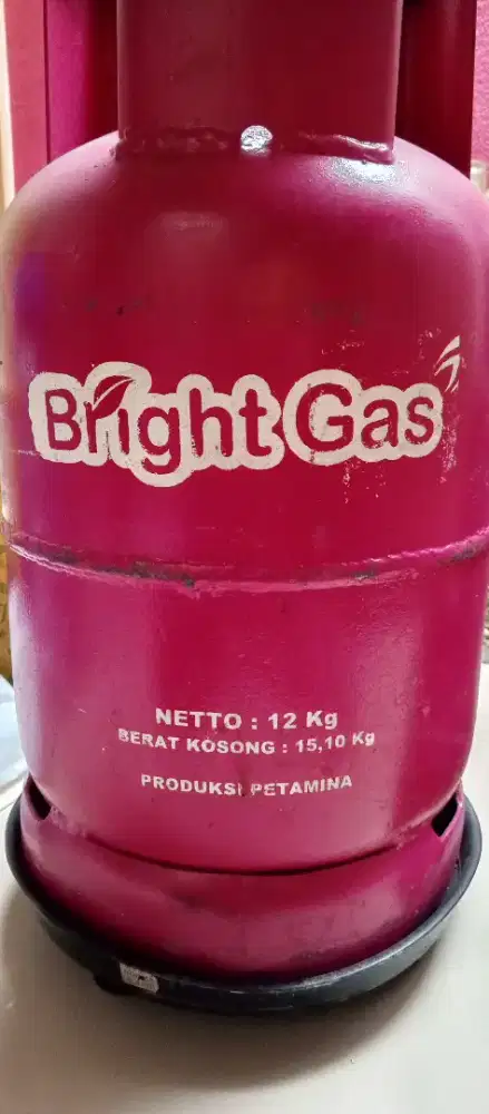 tabung gas bright gas 12 kg pink