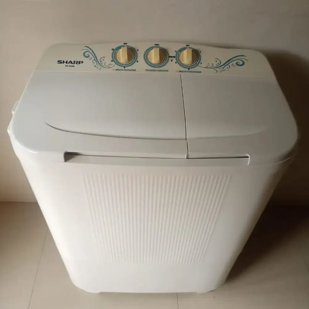 Mesin cuci Sharp 2 tabung, ukuran 7kg