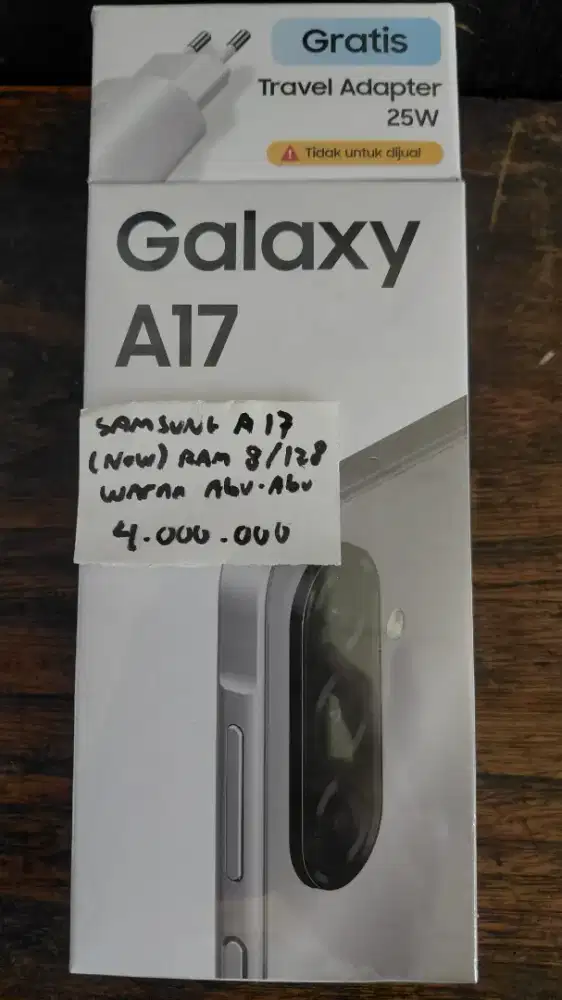 Samsung a17 ram 8/128 promo