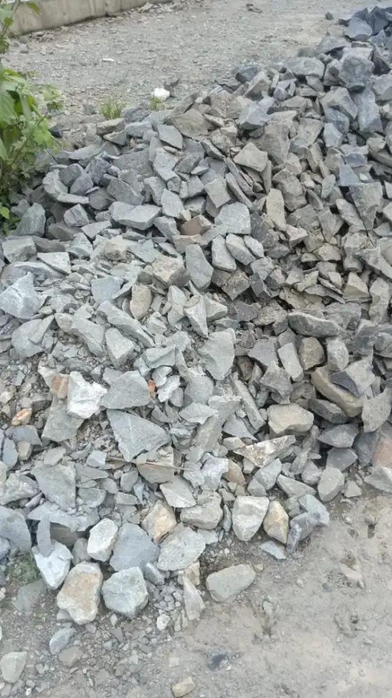 Abu batu limestone Pasir pasang Batu belah pondasi