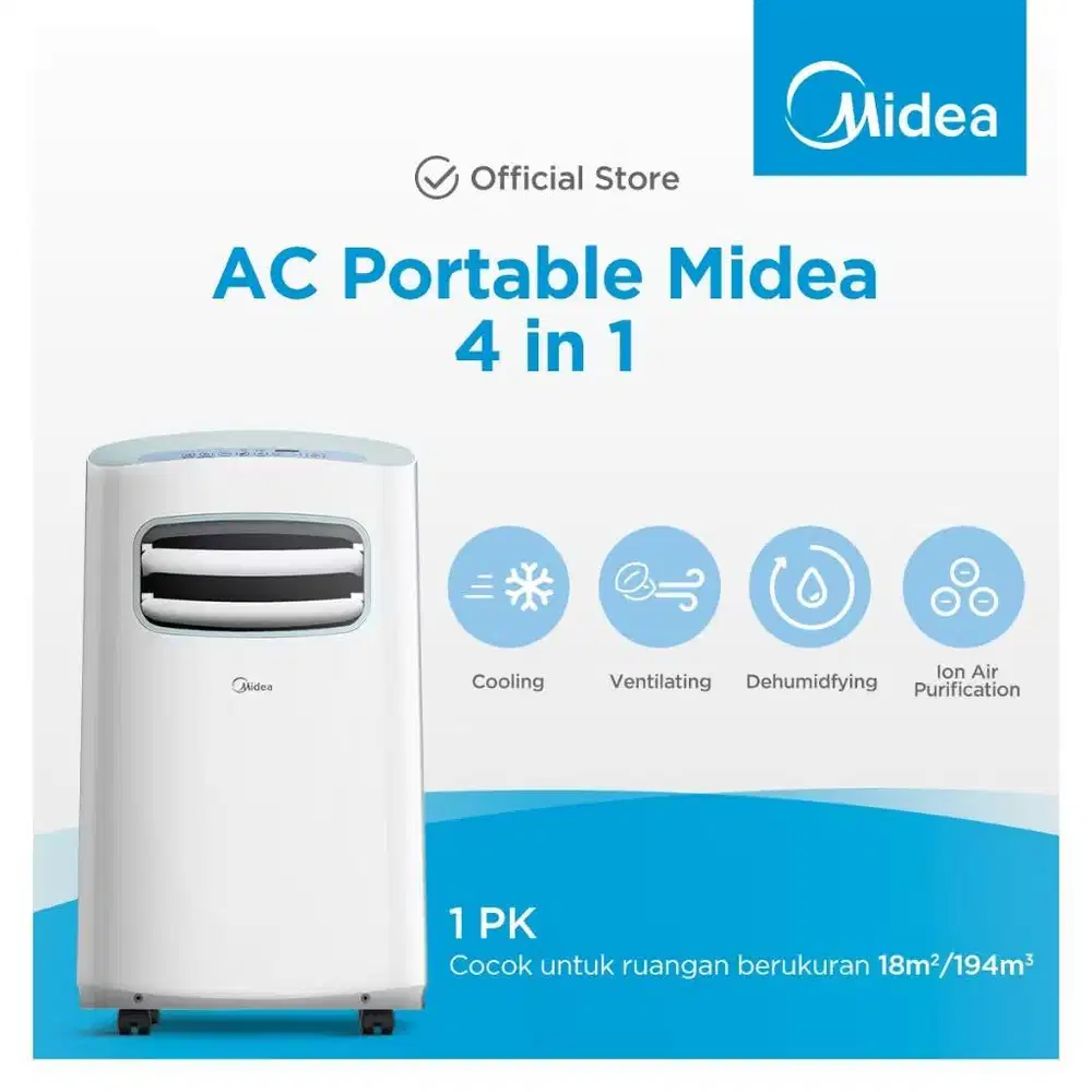 AC PORTABLE MIDEA 4 IN 1 (MPF2-09CRN1