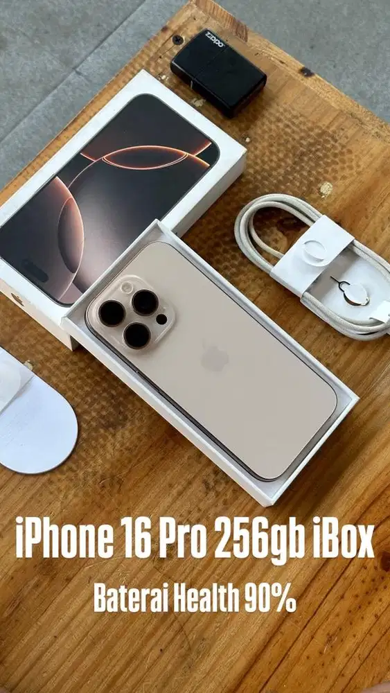 Iphone 16 pro 256gb iBox Dessert titanium