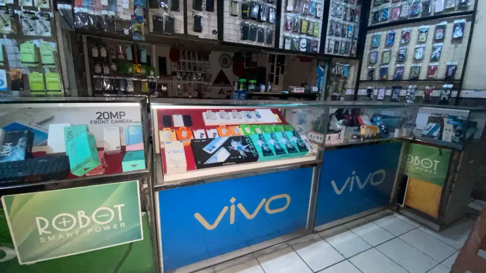 Etalase Vivo kaca tebal