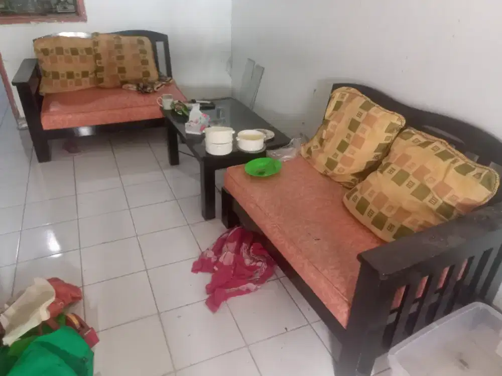 Sofa minimalis + meja