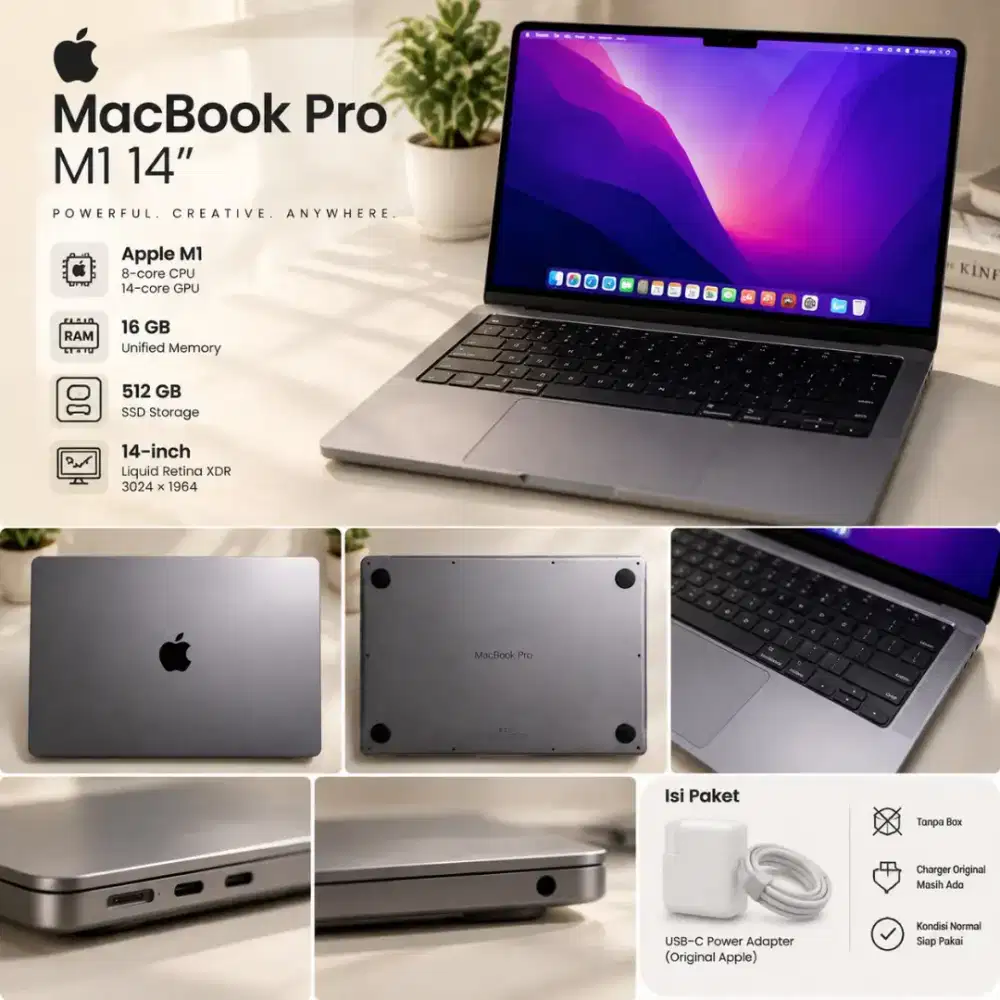 Macbook Apple pro 1 M1 2021