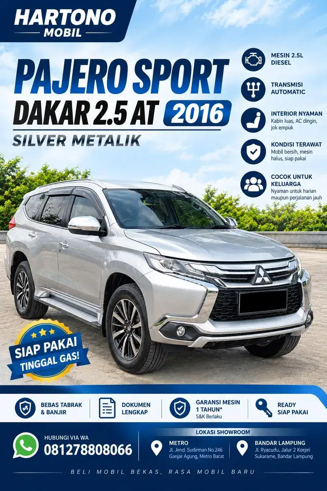 Dakar 2.4 Diesel Autometik 2016