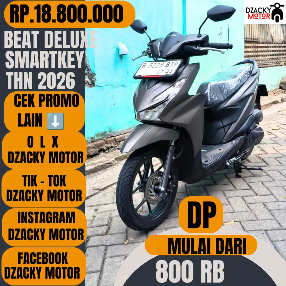 BEAT DELUXE SMARTKEY 2026 SECOND LIKE' NEW