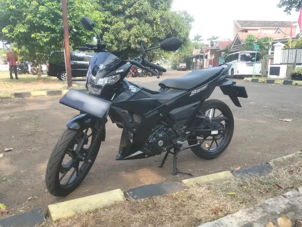 Satria f150 fi black predator 2017