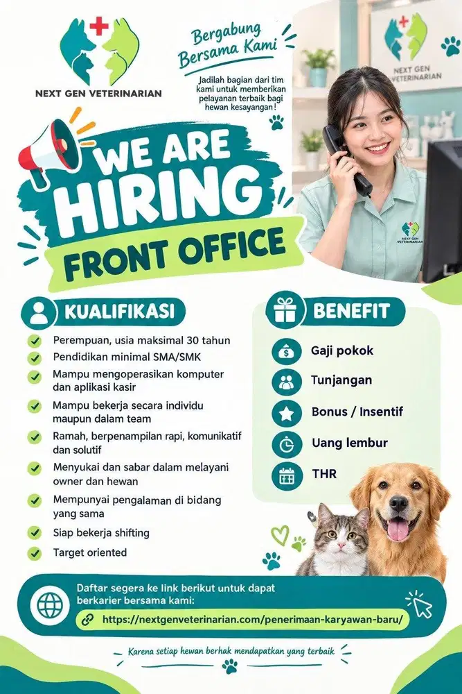 Loker klinik hewan