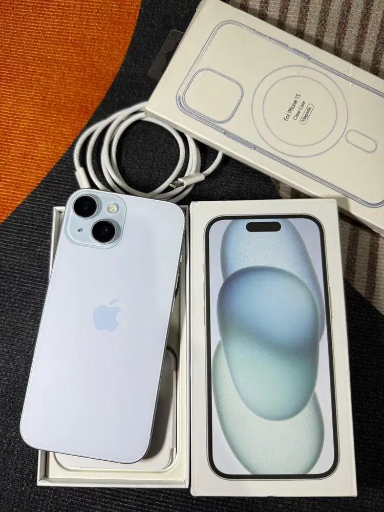 iPhone 15 128 Gb Blue Ex iBox Bh 100% cc44