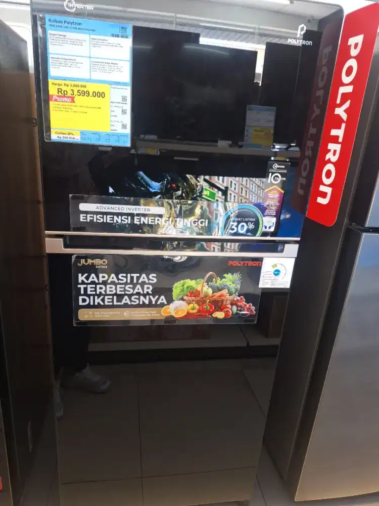 Polytron kulkas 2 pintu