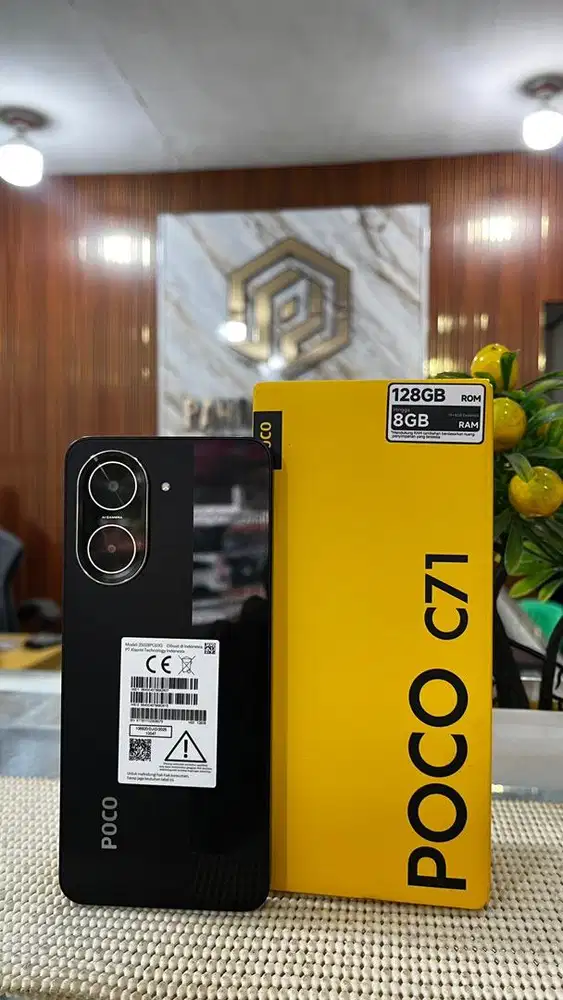 Poco C71 Ram 4+4/ 128Gb Fullset Mulus 100% Bergaransi Panjang
