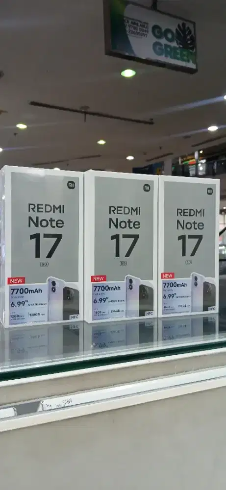 Promo‼️Redmi note 17 5G 8/256GB. GARANSI 15BULAN BARANG BARU NO REPACK