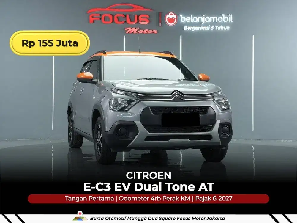 [ GARANSI 5THN KM 4RB ] Citroen E-C3 E C3 EV Dual Tone 2024/2025/2026