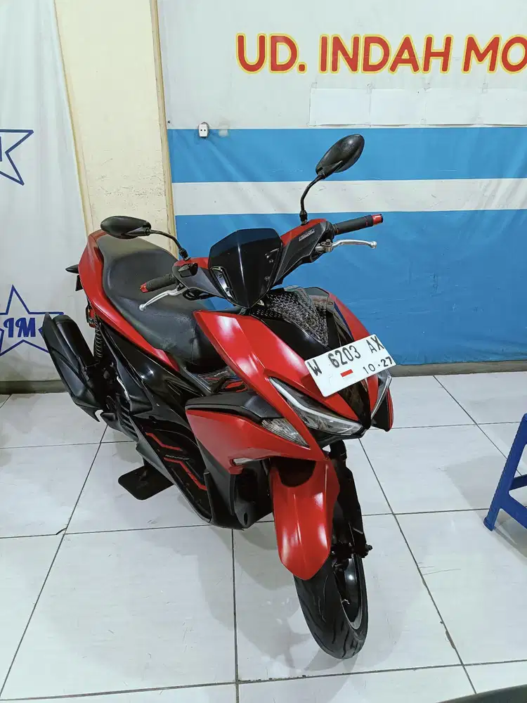 STNK ready YAMAHA AEROX VVA NON ABS 155 2017 BISA KREDIT