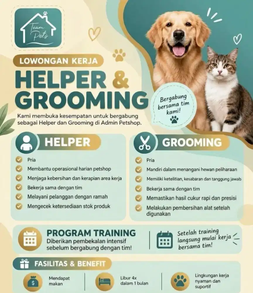 Loker Helper & Groomers