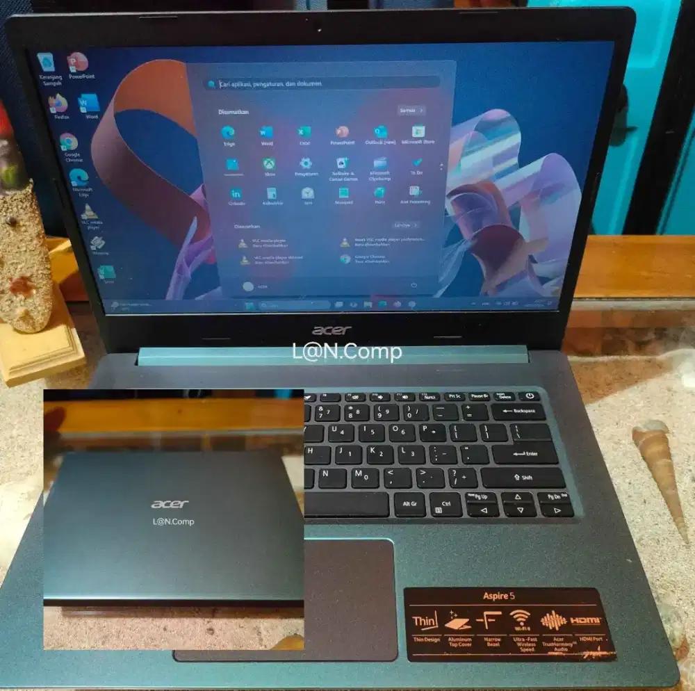 Acer Core i3 gen11 ssd 512gb ram 8gb
