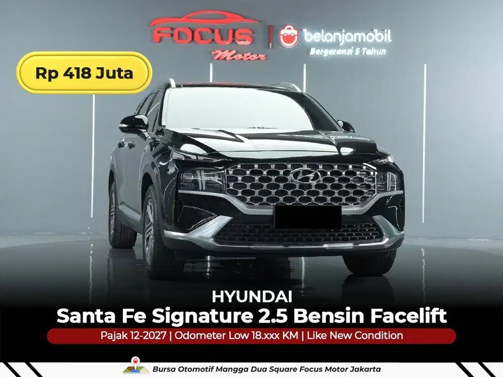 [ GARANSI 5THN ] Hyundai Santa Fe Signature 2.5 Bensin 2023/2024/2025