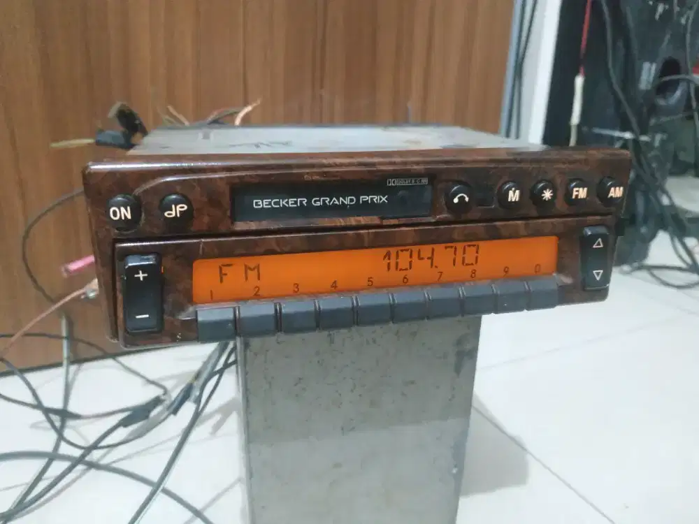 tape radio becker blaupunkt alpine vintage
