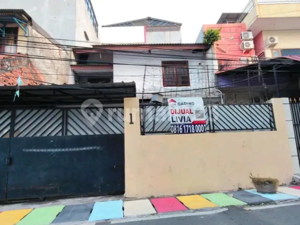 Jual Cepat Rumah Jl Kran Kemayoran Cocok untuk Usaha / Kost2an Dekat Jl Angkasa Akses.2 Mobil