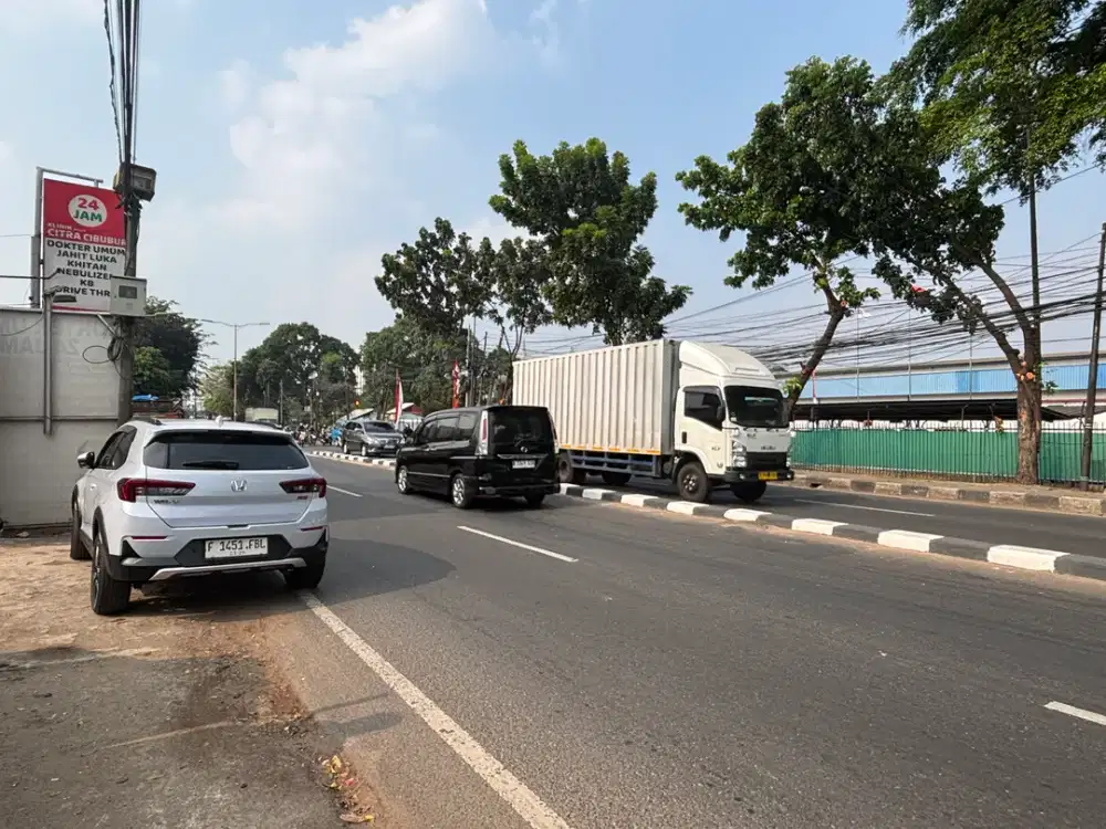TANAH KOMERSIAL STRATEGIS - JL. RAYA BOGOR KM 28, PASAR REBO, JAKTIM