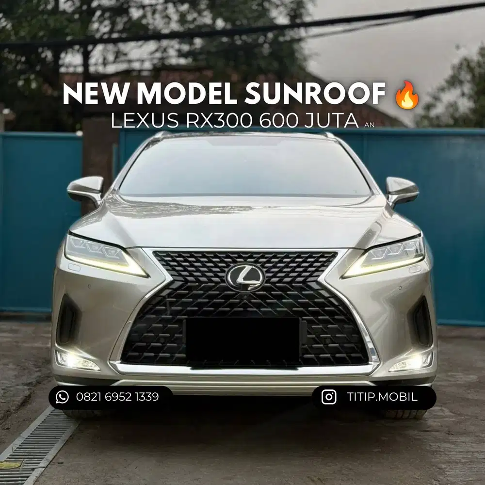 [CASH] Lexus RX300 Facelift New Model 2019