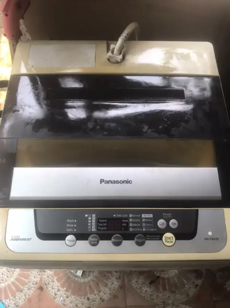 mesin cuci panasonic 1 tabung 9 kg murmer
