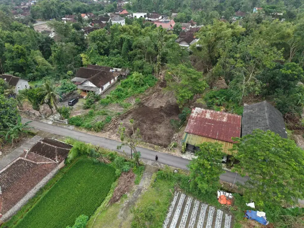Cicilan tanpa Bunga 0%, Tanah SHM Kalasan Jl Prambanan-Pakem