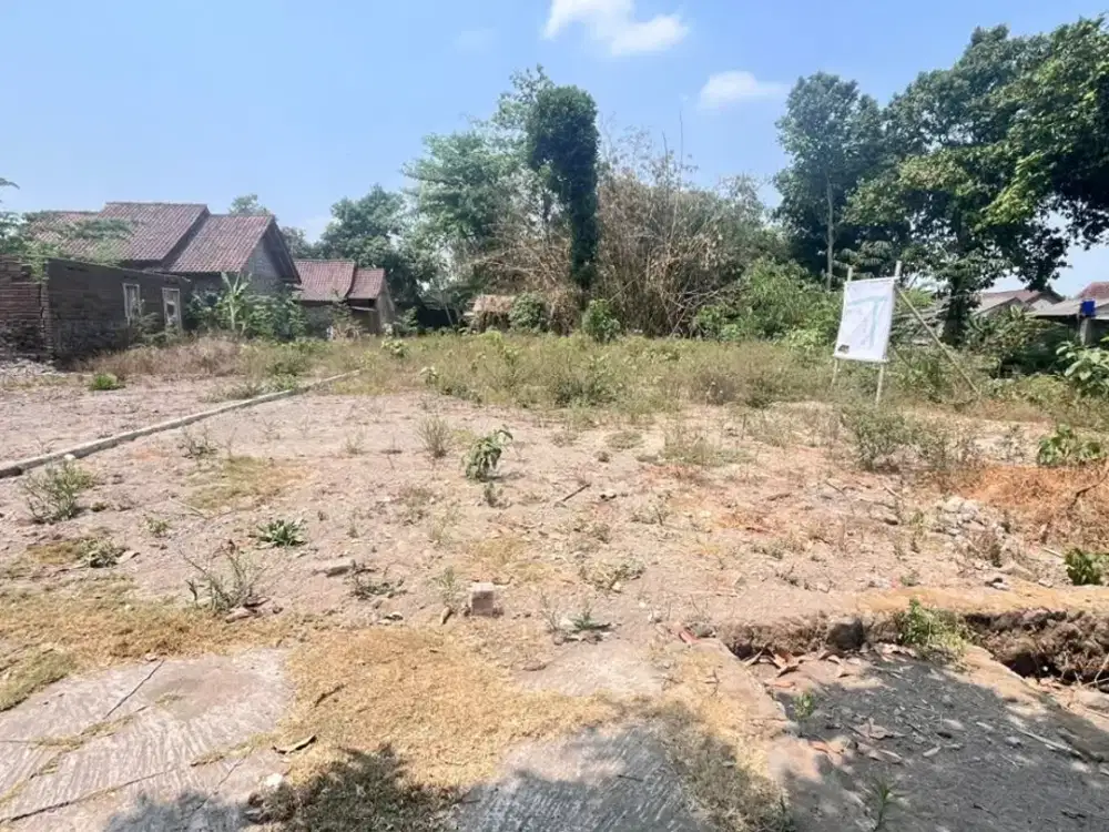 Tanah SHMP Sleman Tirtomartani murah 1jtan/m bisa cicilan 12-18x