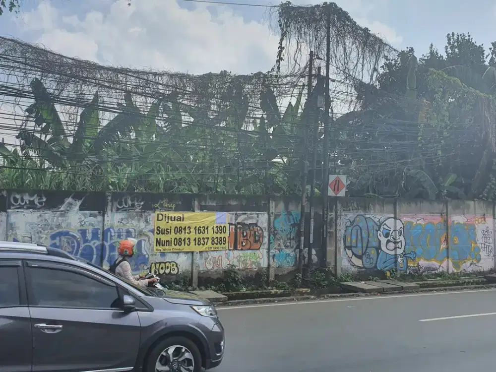 Kavling Komersil dengan luas 3080 M2 di Jl. Raya Alternatif Cibubur