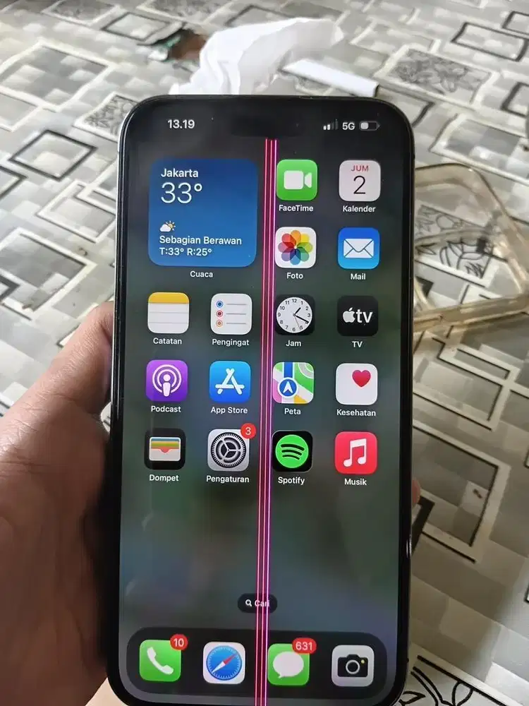 Iphone 14 Promax 128gb ex inter fullset