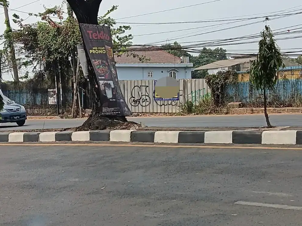 Kavling Komersial Seluas 6.000m2 Siap Bangun di Jl. Alternatif Cileungsi Cibubur