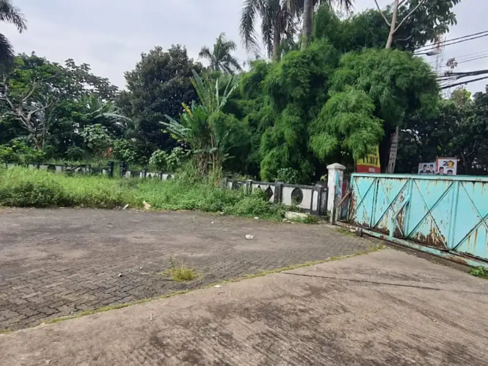 Lahan  Luas 1 Hektar di Jl. Raya Bogor KM 46 Nanggewer Cibinong Bogor