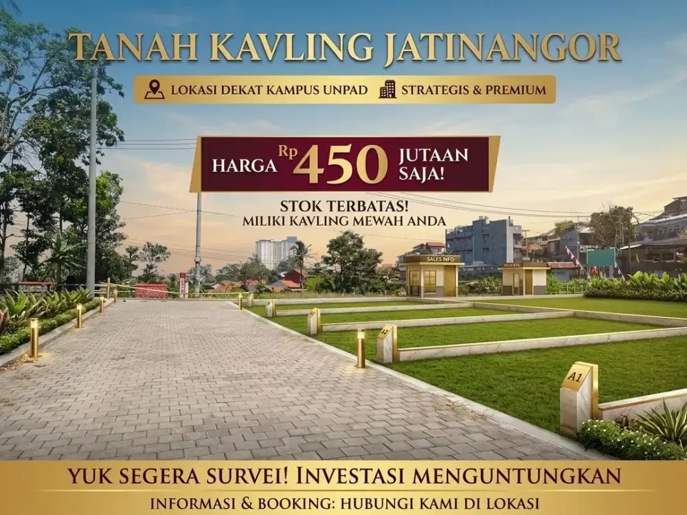 Tanah Untuk Kost Dekat Unpad