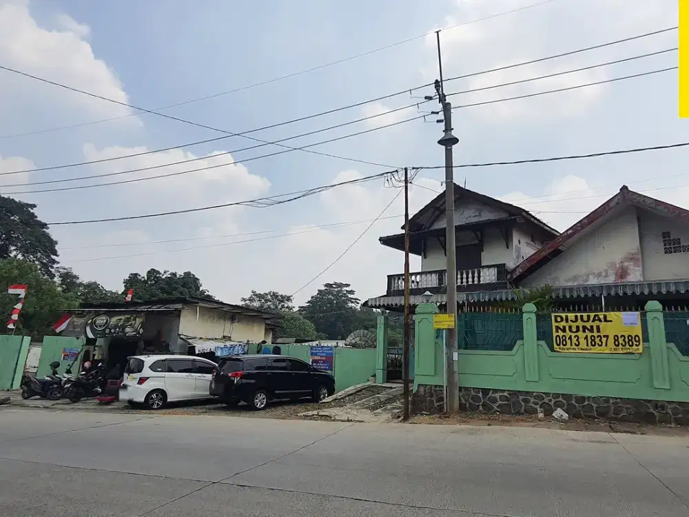 Super Strategis, Kavling LT 2.855 M2 - Frontage 40 M2 Di Jl. Mayor Oking, Citeureup, Bogor