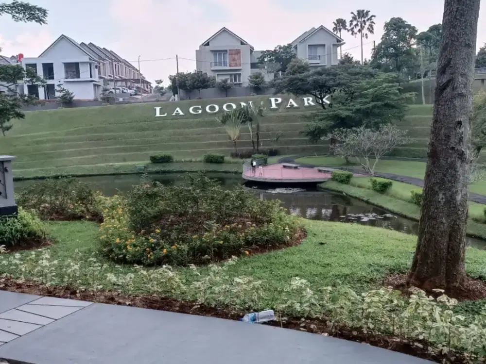 Tanah 309m2 di Lagoon Park Bukit Golf Cibubur